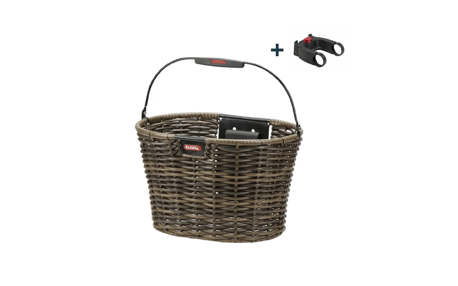 korb fahrrad vorne klickfix Structura-Gewebekorb vorne + Klickfix-Befestigung